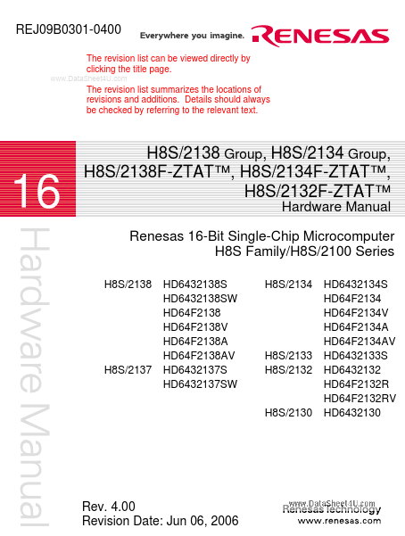 HD6432134 Renesas Technology