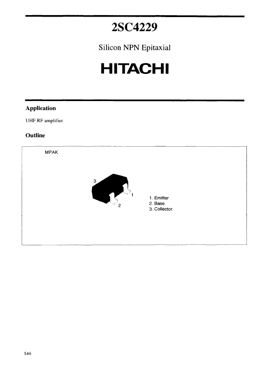 2SC4229 Hitachi