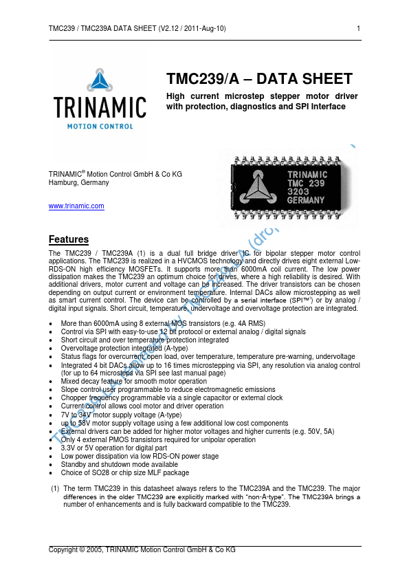 TMC239A Trinamic