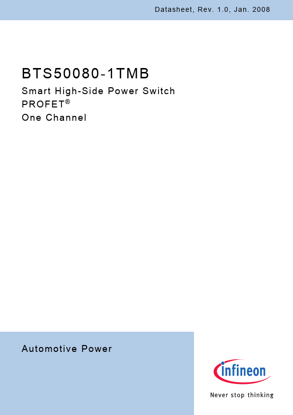 BTS50080-1TMB Infineon Technologies