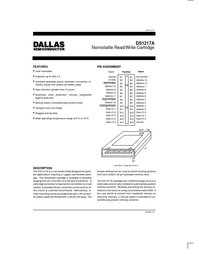 DS1217A Dallas Semiconducotr