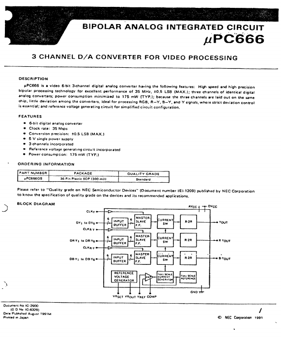 UPC666 NEC