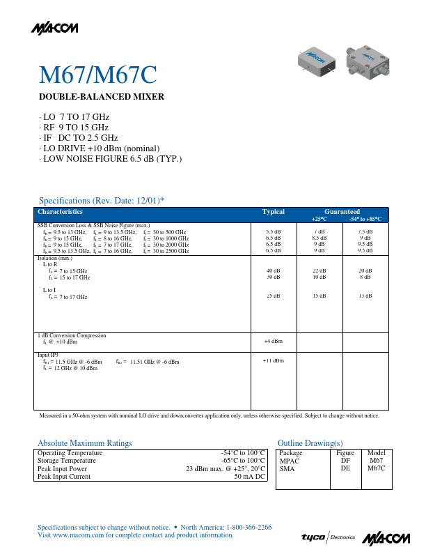M67M67C Tyco Electronics
