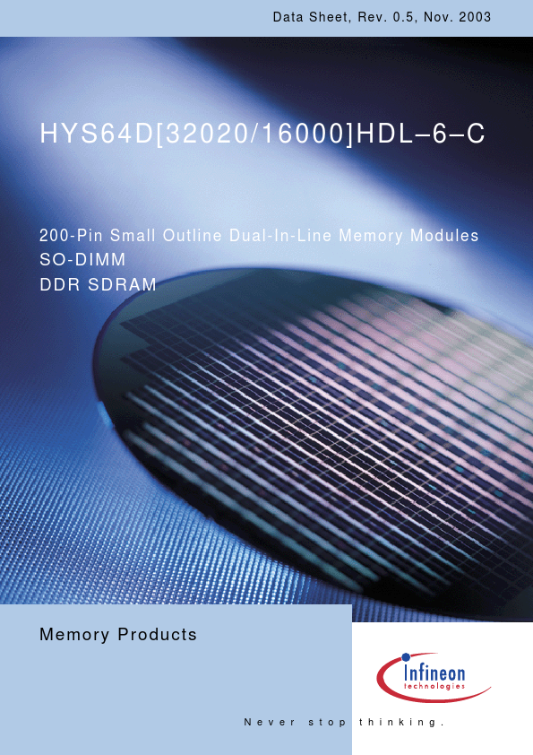 HYS64D32020HDL-6-C Infineon