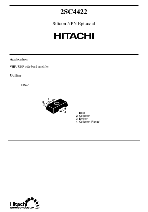 2SC4422 Hitachi Semiconductor