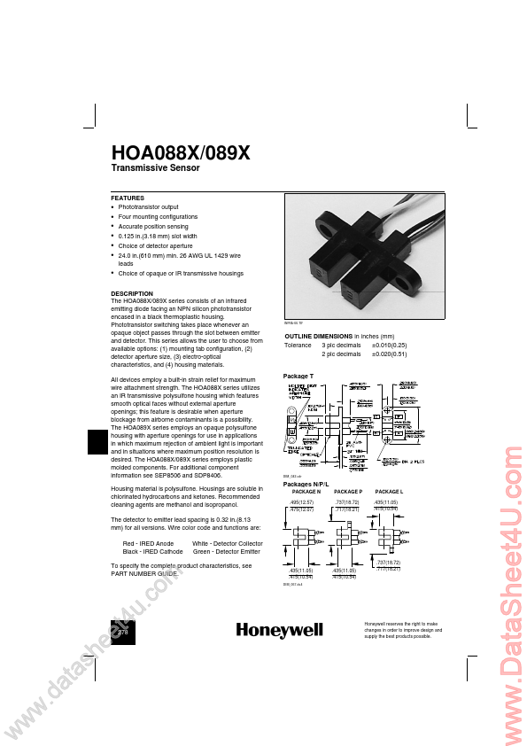 HOA0880 Honeywell