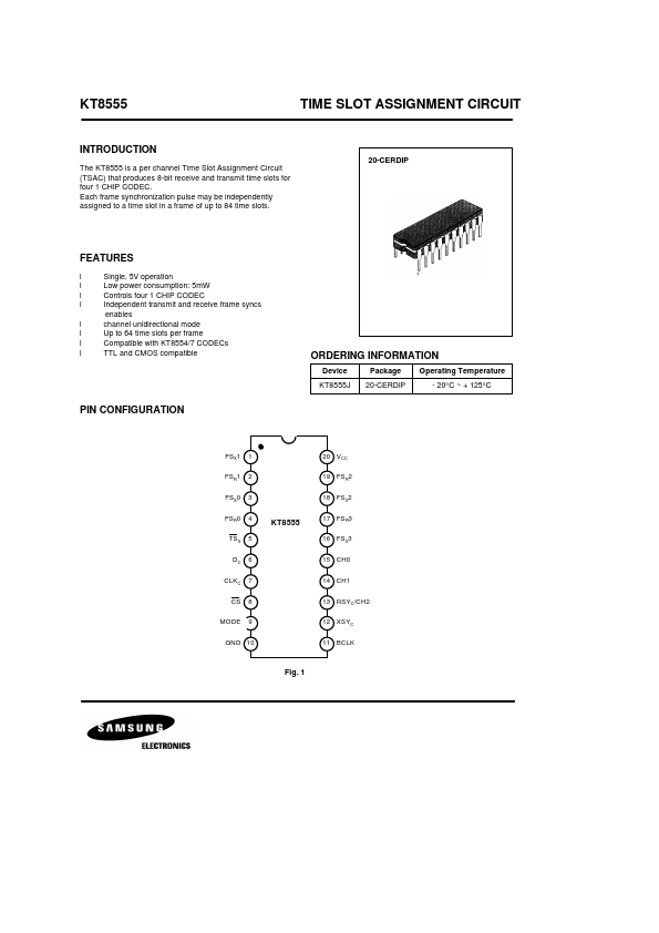 KT8555 Samsung semiconductor