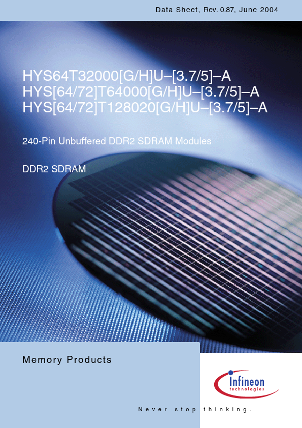 HYS72T64000GU-37-A Infineon
