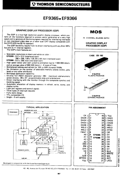 EF9366 Thomson Components