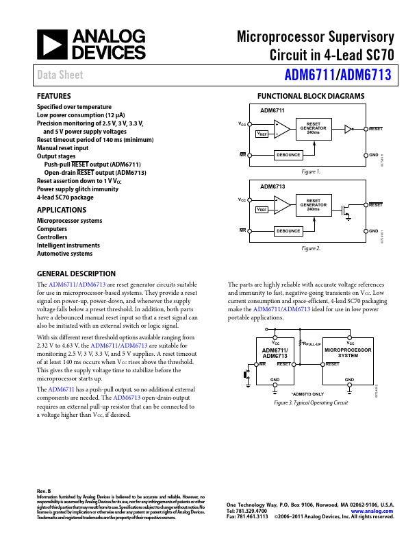 ADM6711 Analog Devices