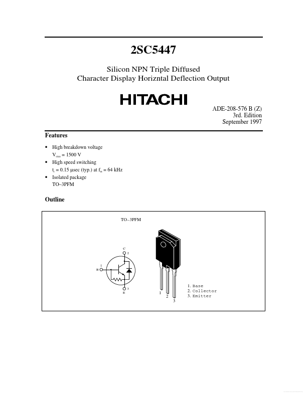 C5447 Hitachi Semiconductor