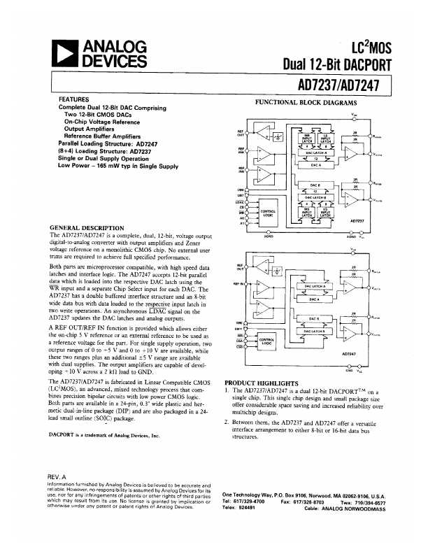 AD7247 Analog Devices