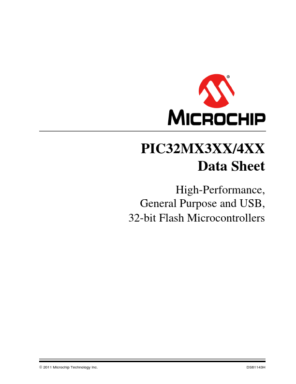 PIC32MX320F128H Microchip