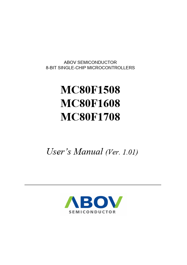 MC80F1708