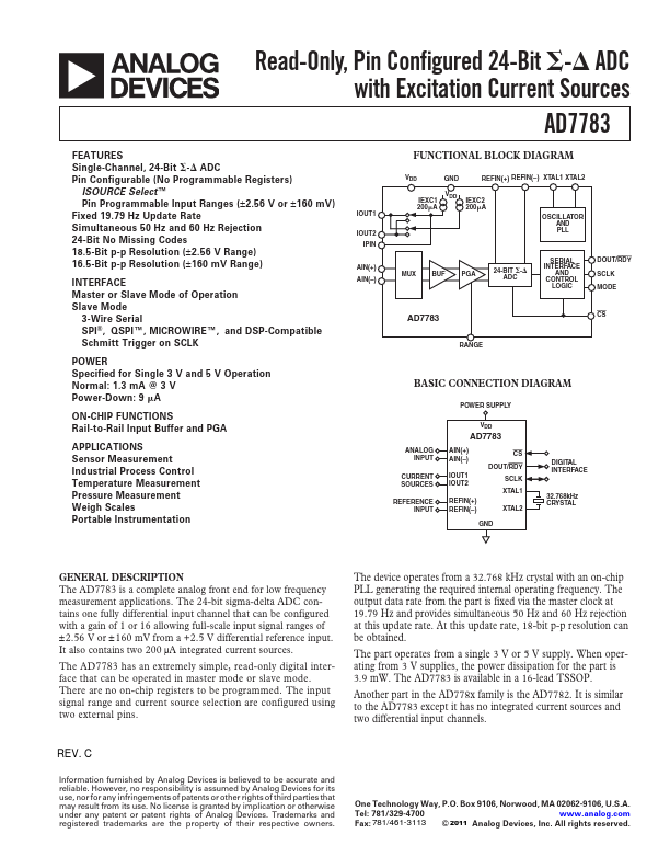 AD7783 Analog Devices