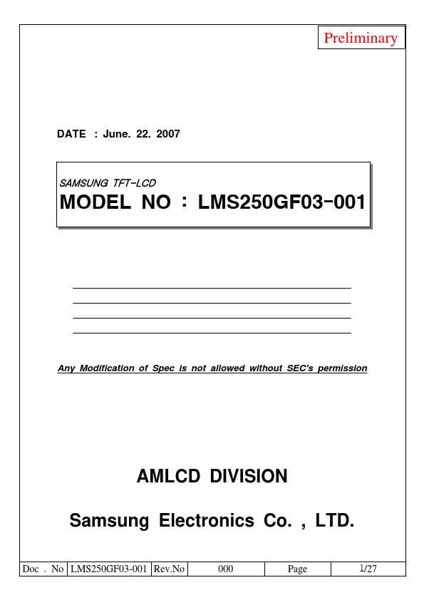 LMS250GF03-001
