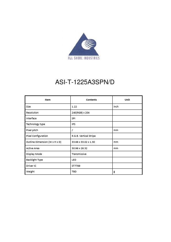 ASI-T-1225A3SPN