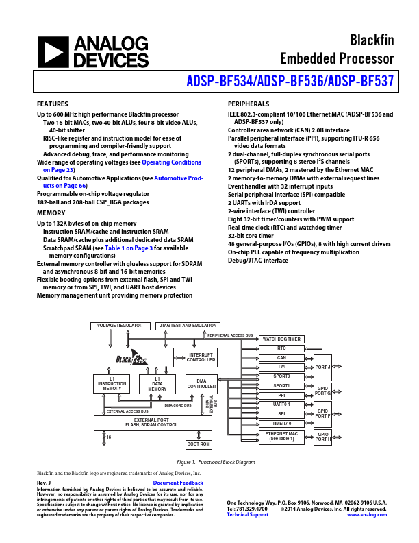 ADSP-BF536