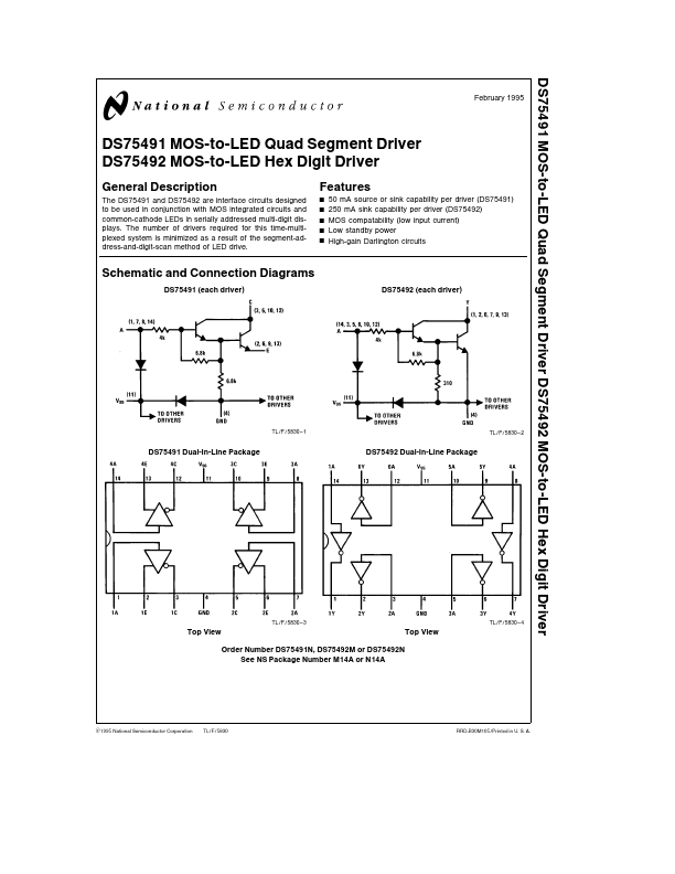 DS75491 National Semiconductor