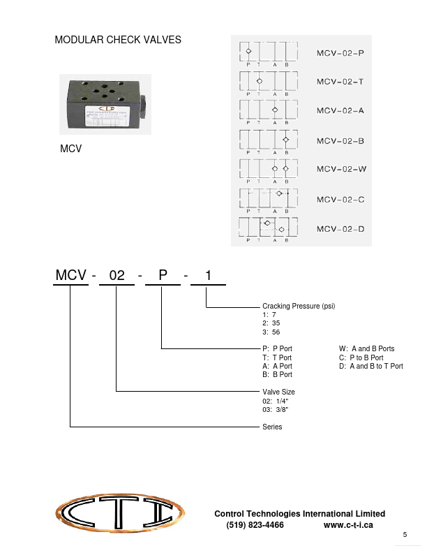 MCV-02-B CTI