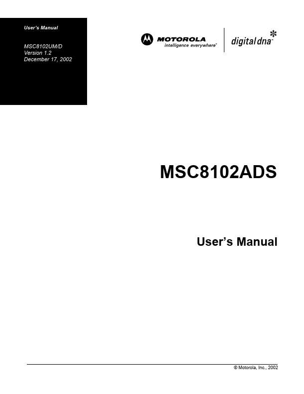 MSC8102ADS Motorola