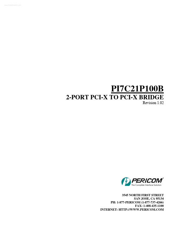 PI7C21P100B Pericom Semiconductor