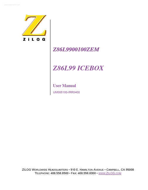 Z86L9900100ZEM Zilog