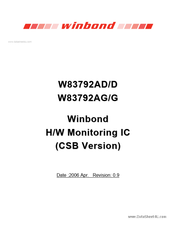 W83792AD Winbond