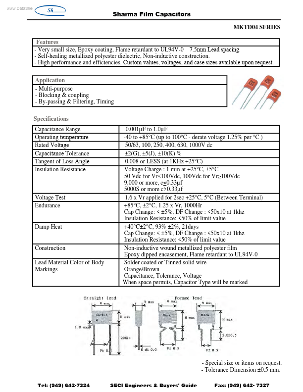 MKTD04 Sharma Electro Components