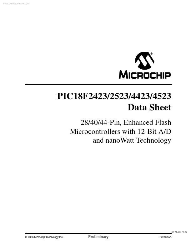 PIC18F2523 Microchip Technology