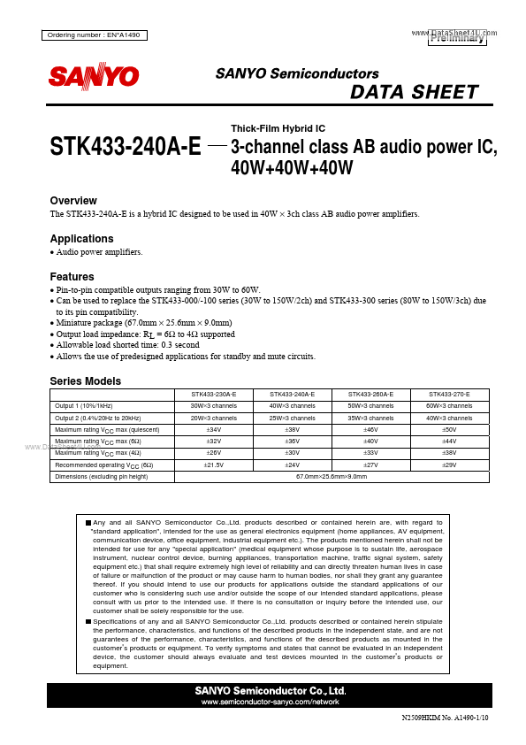STK433-240A-E