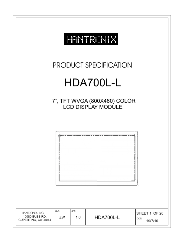 HDA700L-L